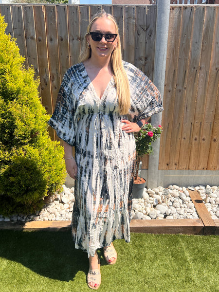‘Winnie’ Tie Dye Boho Dress
