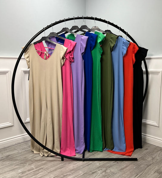 ‘Abbie’ Wide Leg Jumpsuit