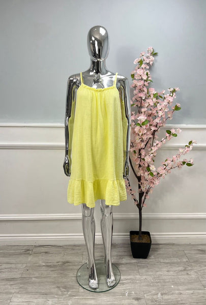 ‘Shakira’ Short Cheesecloth Dress