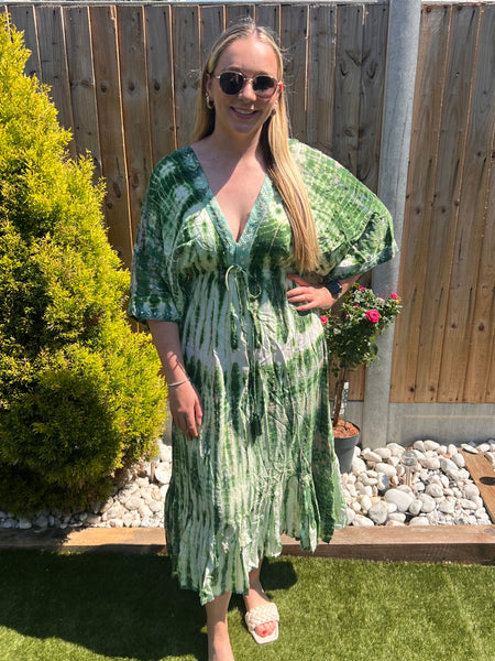 ‘Winnie’ Tie Dye Boho Dress
