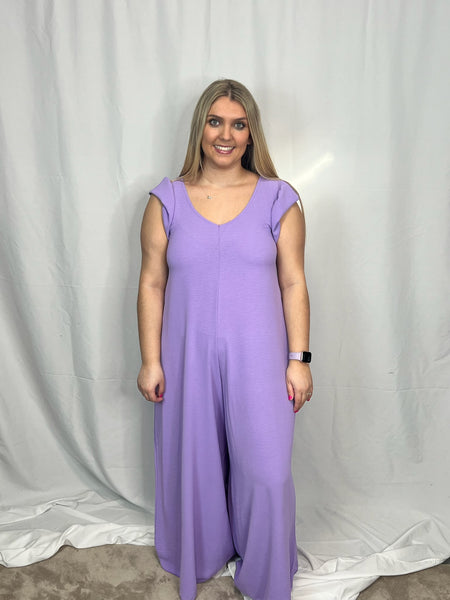 ‘Abbie’ Wide Leg Jumpsuit