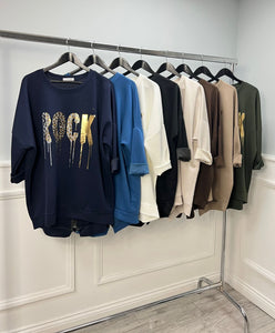 ‘Rocco’ Zip Back Jumper