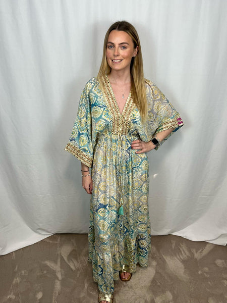‘Shayra’ Silk Boho Dress