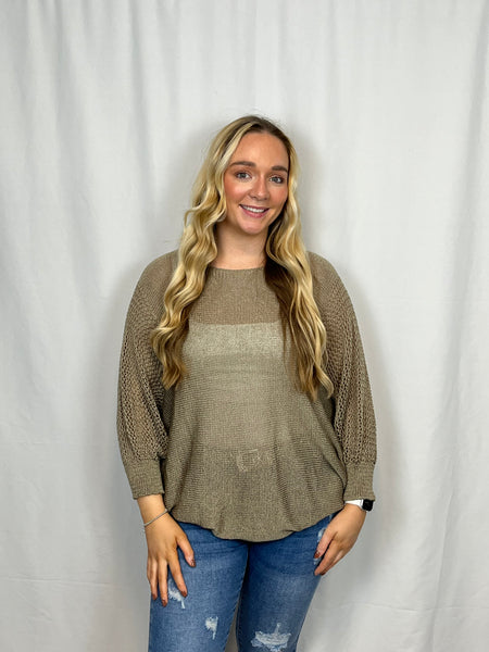 ‘Edith’ Batwing Top