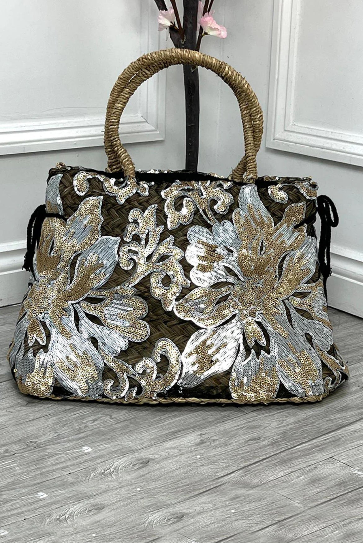 Large Wicker Beach Bags