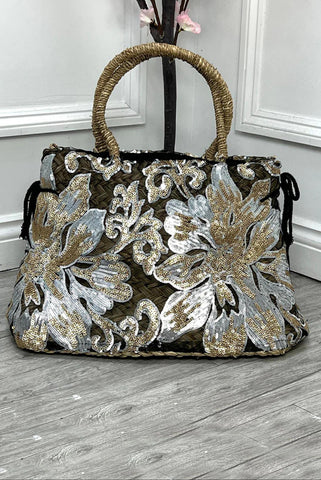 Large Wicker Beach Bags