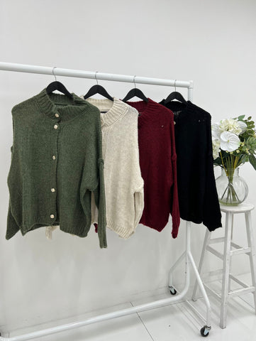 ‘Hudson’ Drop Shoulder Cardigan