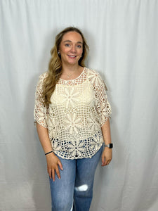 ‘Sharon’ Crotchet Top