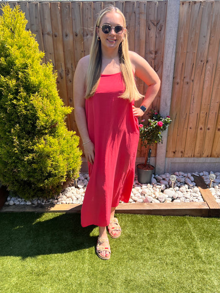 ‘Danielle’ Cross Back Dress