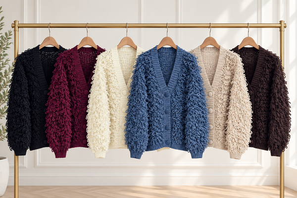 ‘Boston’ Loopy Knit Cardigan