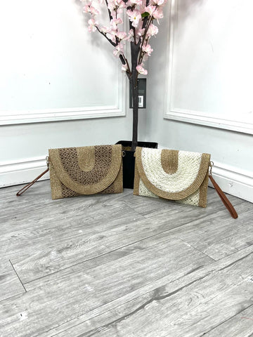 ‘Madeira’ Crotchet Clutch Bag