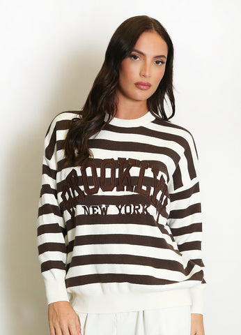 ‘Wilson’ Striped Brooklyn Jumper