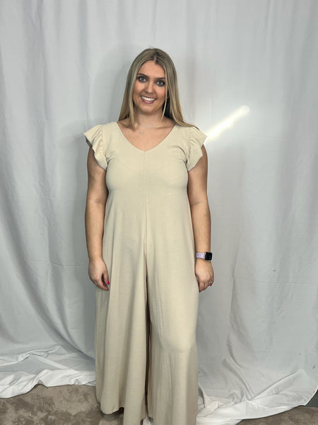 ‘Abbie’ Wide Leg Jumpsuit