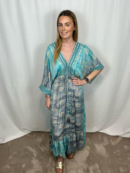 ‘Shayra’ Silk Boho Dress
