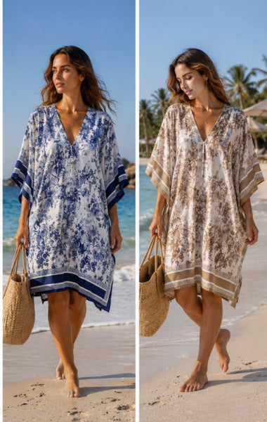 ‘Livvy’ Silk Kaftan
