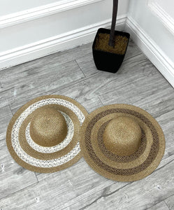 ‘Lisbon’ Crotchet Trim Hat