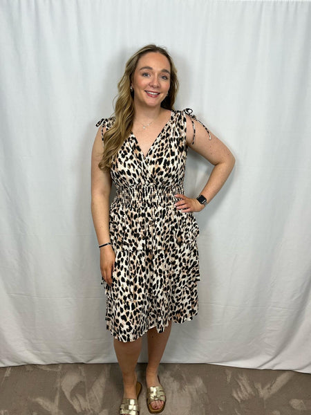 ‘Shelley’ Slinky Ra-Ra Dress