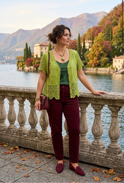 ‘Verona’ Crochet Cardigan Top