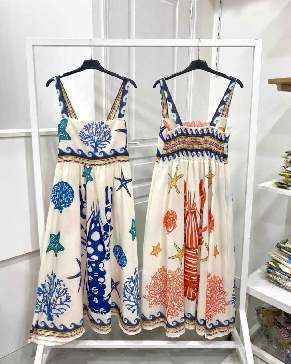 ‘Alba’ Printed Dress