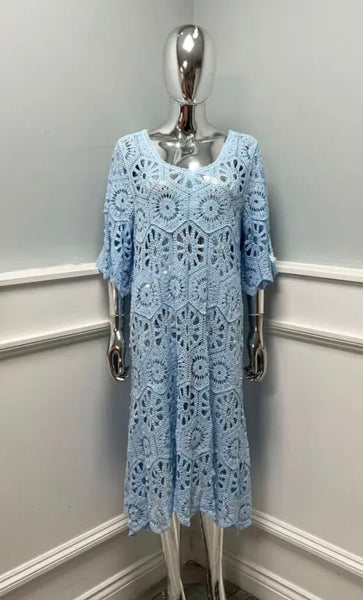 ‘Fern’ Crochet Dress