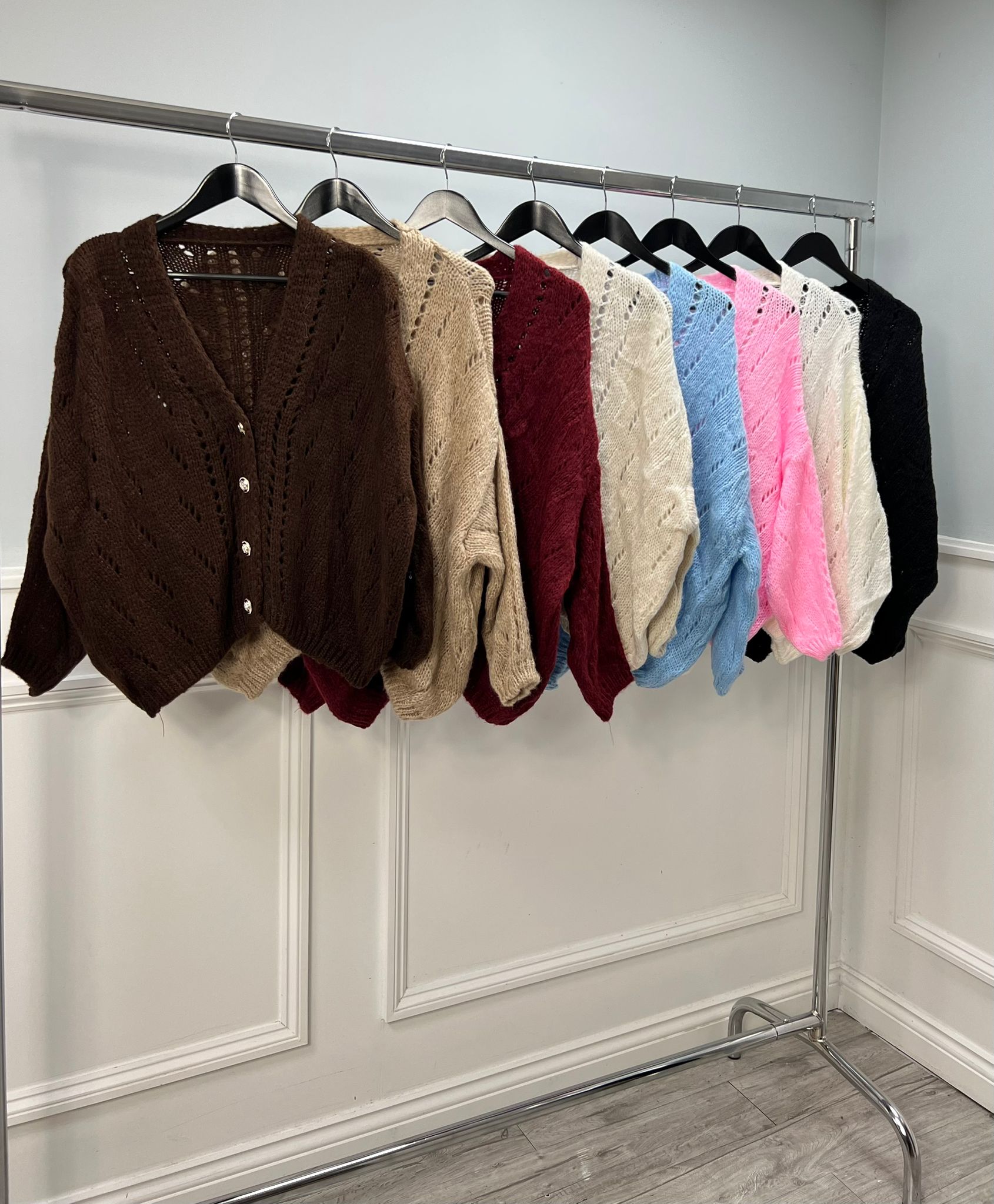‘Sheridan’ Gold Button Cardigan