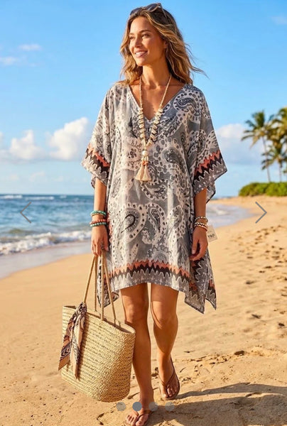 ‘Emily’ Cotton Kaftan
