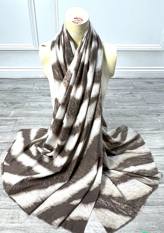 Tiger Print Scarf