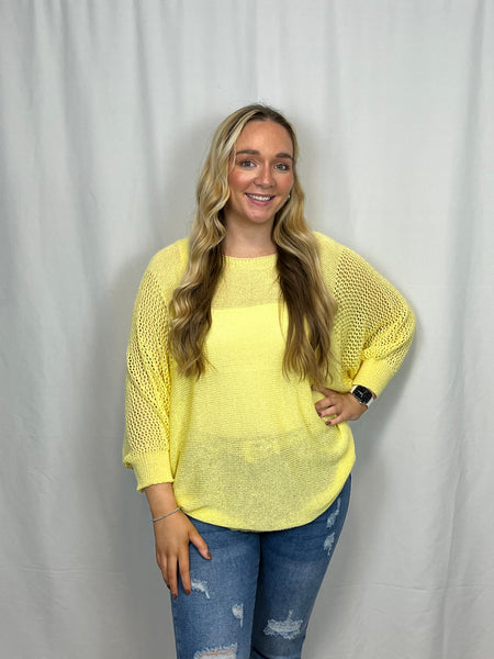 ‘Edith’ Batwing Top