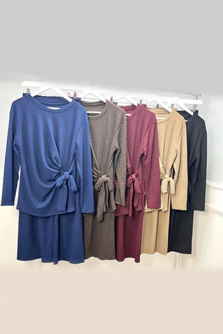 ‘Dawson’ Cheesecloth Side Tie Set