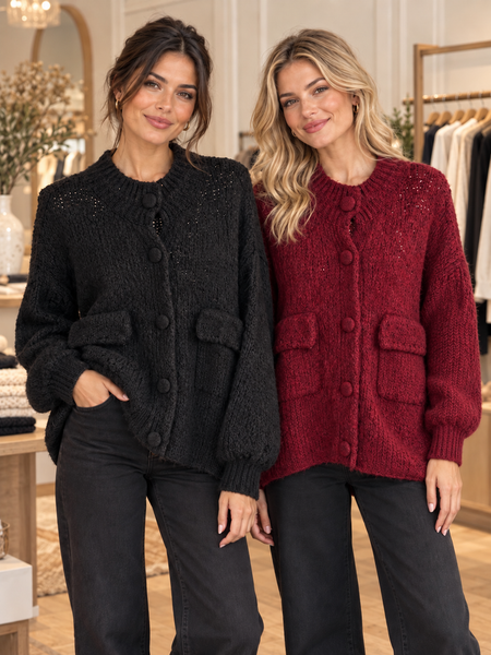 ‘Alaska’ Chunky Knit Cardigan
