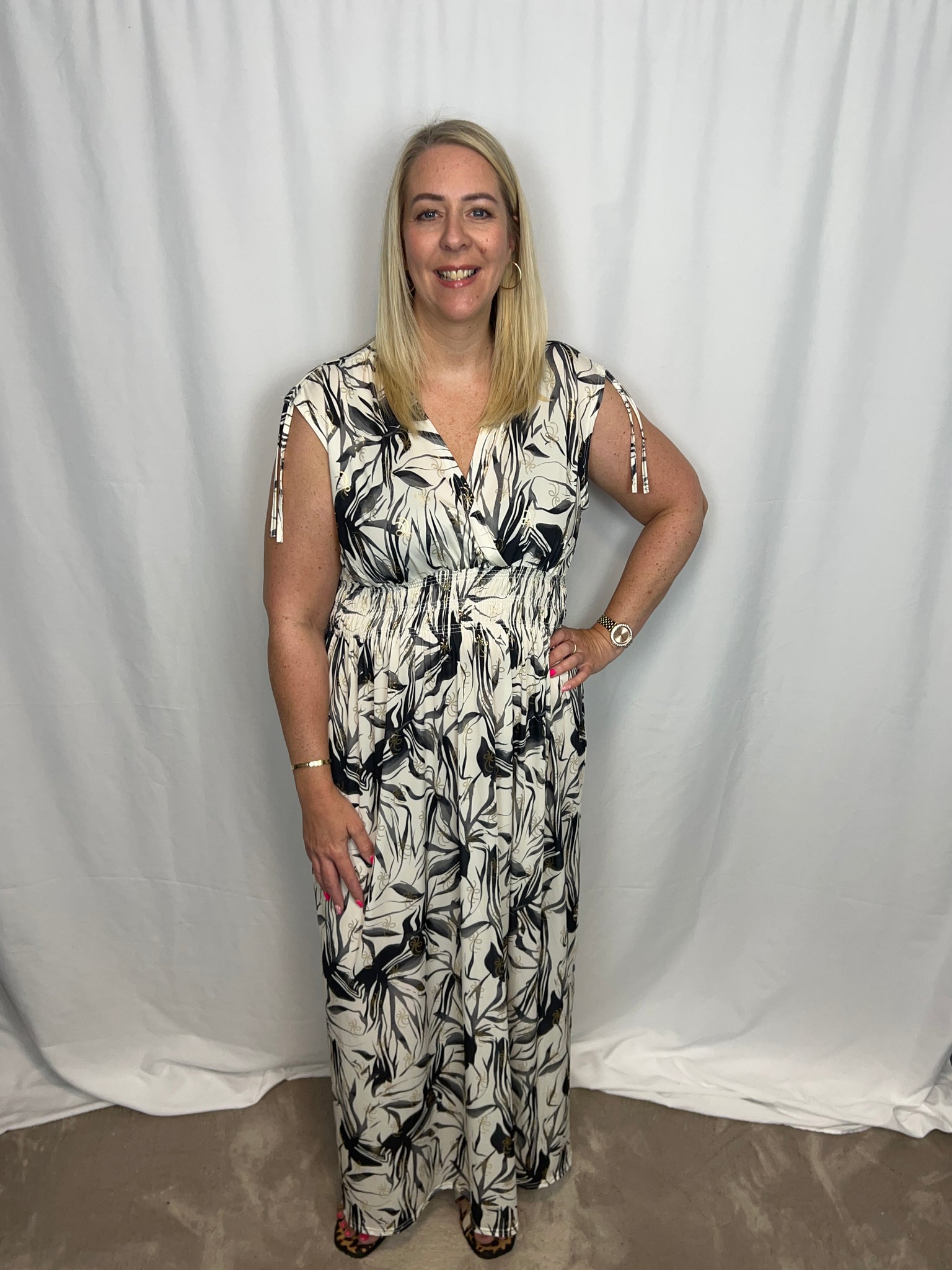 ‘Sonia’ Slinky Sleeveless Dress