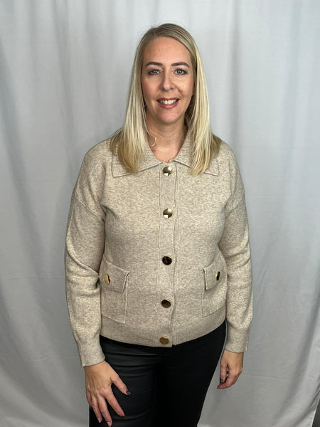 ‘Elsie’ Collar Cardigan