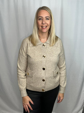 ‘Elsie’ Collar Cardigan