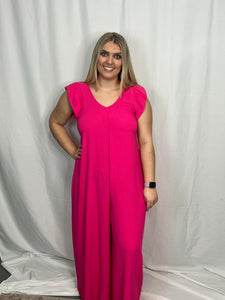 ‘Abbie’ Wide Leg Jumpsuit
