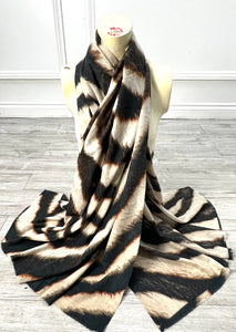 Tiger Print Scarf