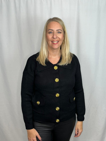 ‘Elsie’ Collar Cardigan