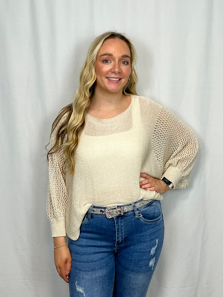 ‘Edith’ Batwing Top