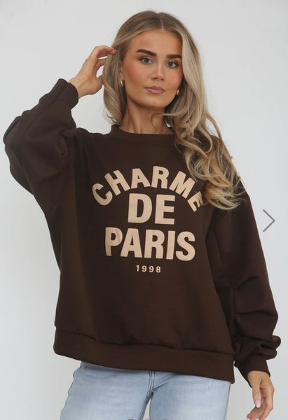 ‘Parker’ Slogan Sweatshirt