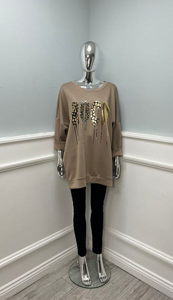 ‘Rocco’ Zip Back Jumper