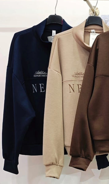 New York 1/4 Zip Sweatshirt