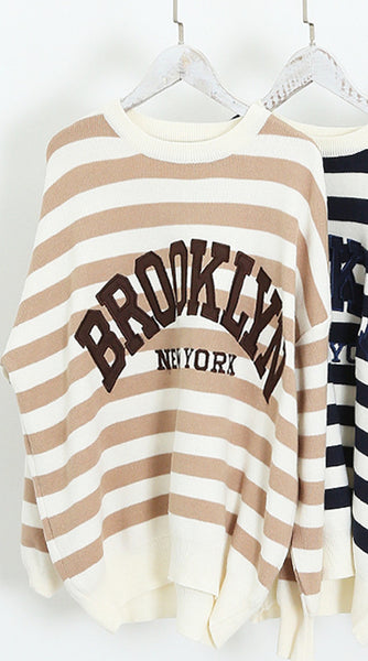‘Wilson’ Striped Brooklyn Jumper