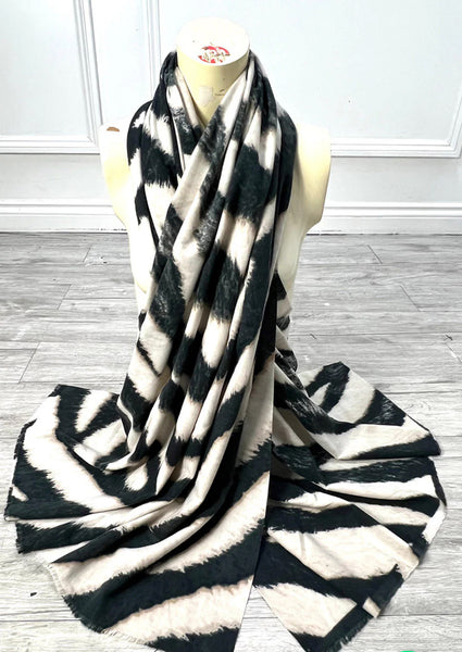 Tiger Print Scarf