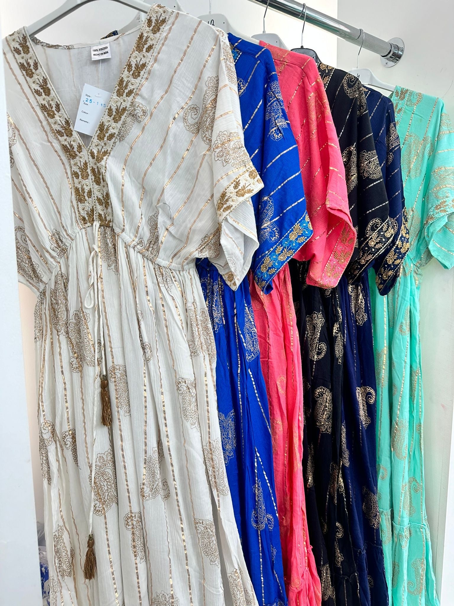 ‘Bronte’ Paisley Boho Dress