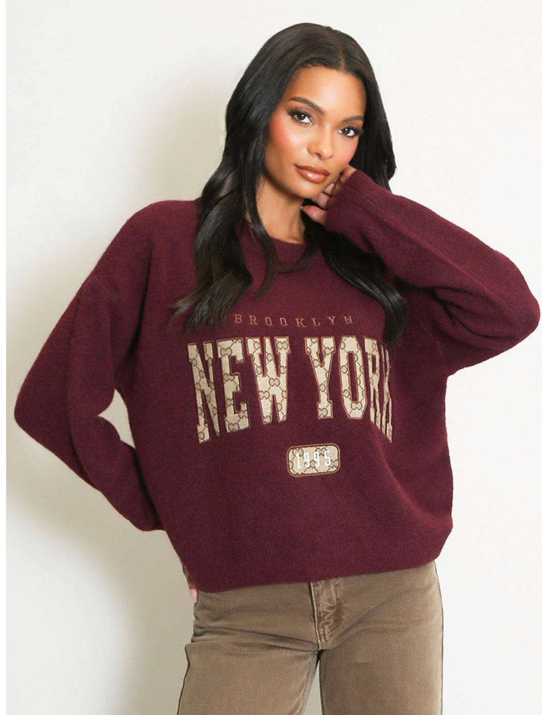 ‘Manhattan’ New York Knitted Jumper