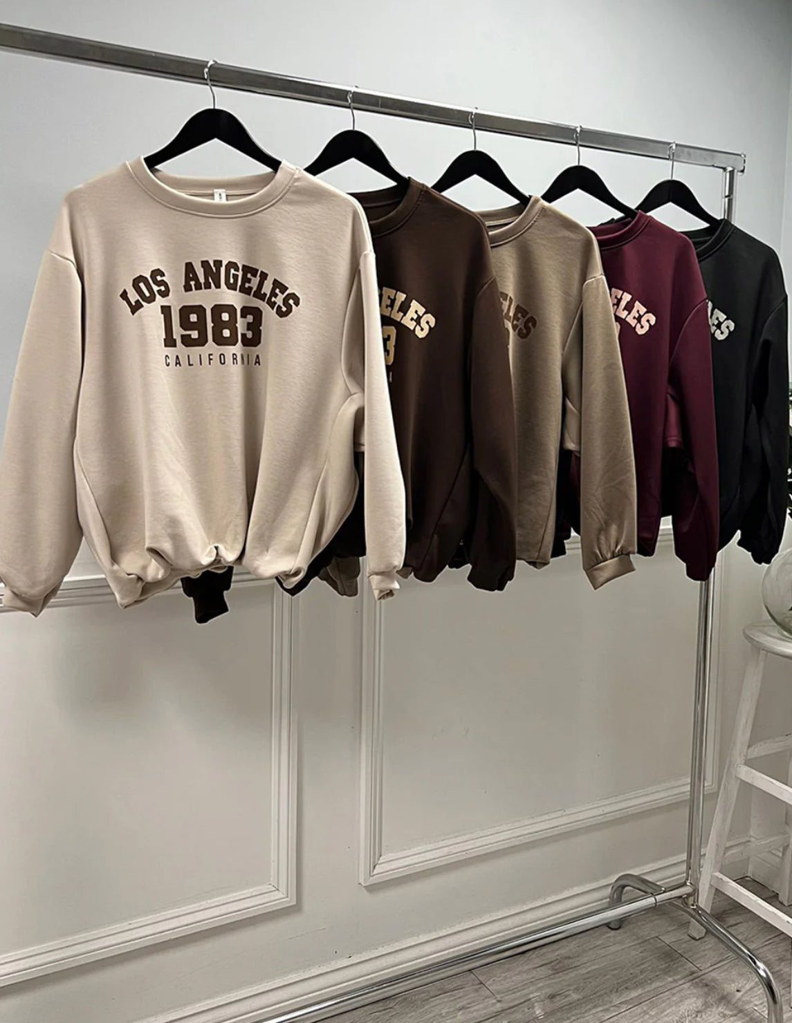 ‘Demi’ LA Bubble Hem Sweatshirt