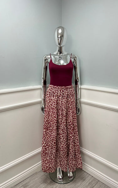 ‘Arizona’ Leopard Print Maxi Skirt