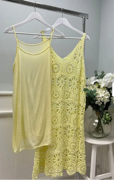 ‘Josie’ Crochet Dress