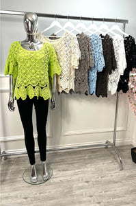 ‘Lesley’ Crochet Top