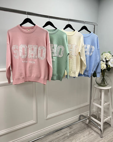 SOHO Lace Motif Jumper
