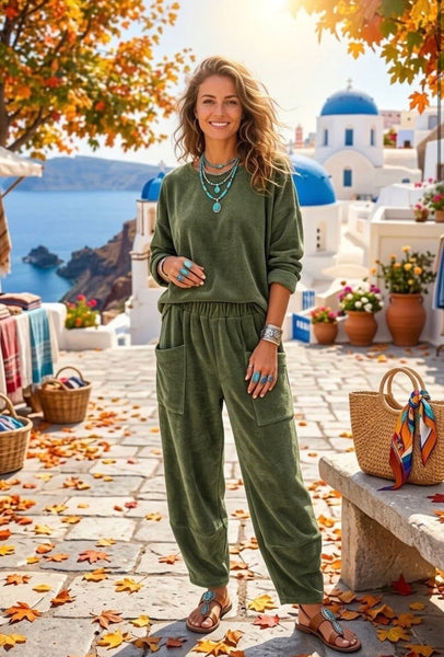 ‘Spencer’ Corduroy Tulip Leg Set